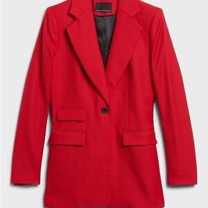 Banana Republic Vibrant Red Women's Blazer